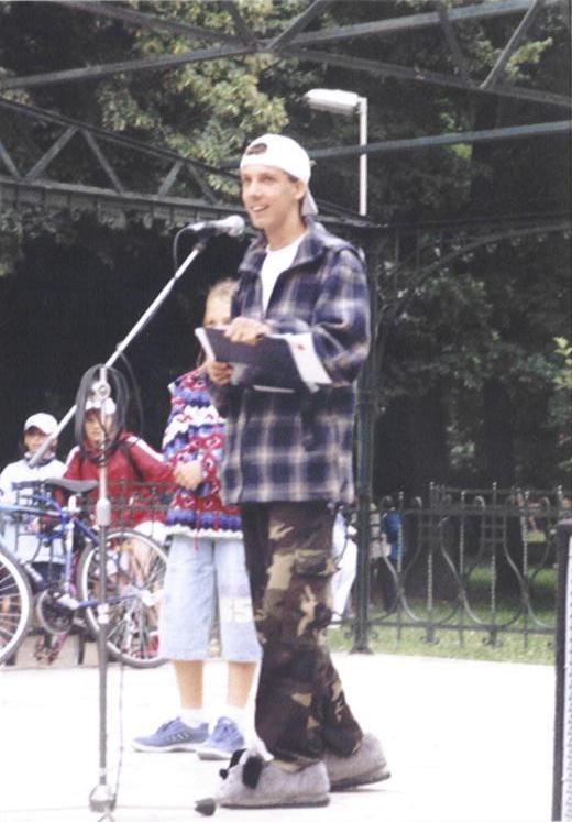 Takto som začínal - prvé moderovanie 4.7.2004