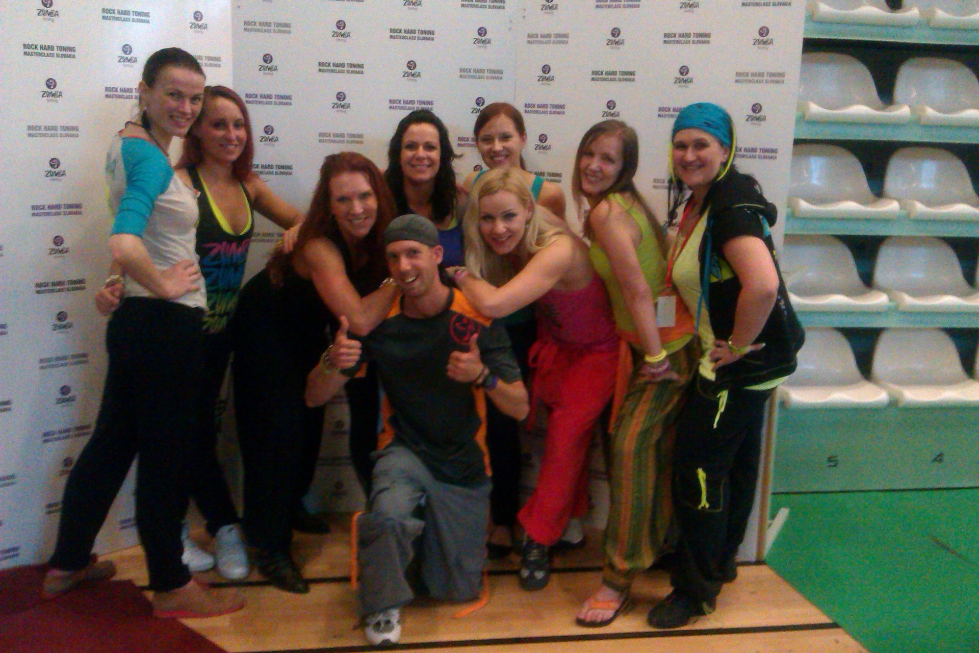 Zumba s Jani Roberts (Nitra 2013)