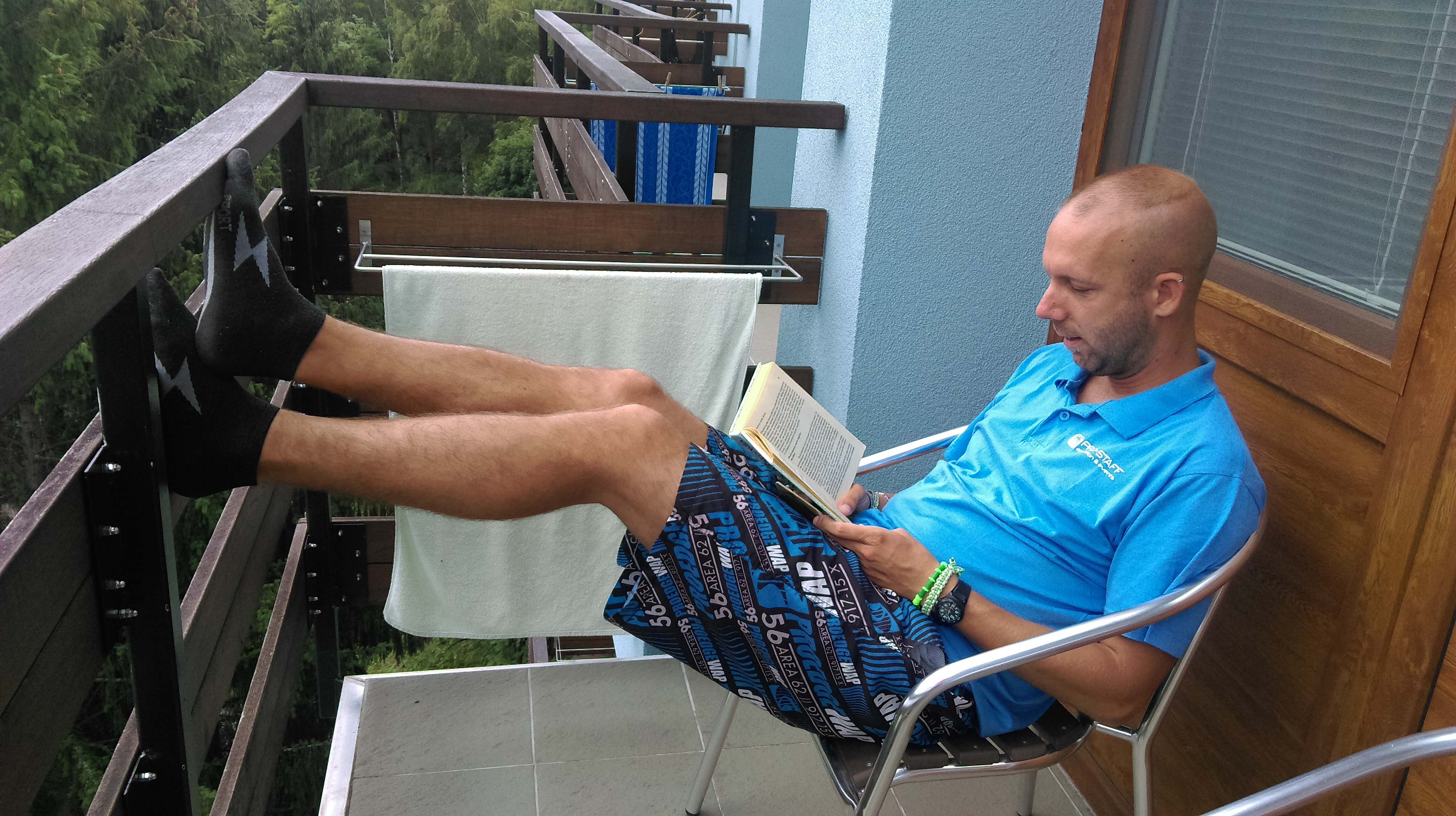 Krátky oddych pred ďalším programom.