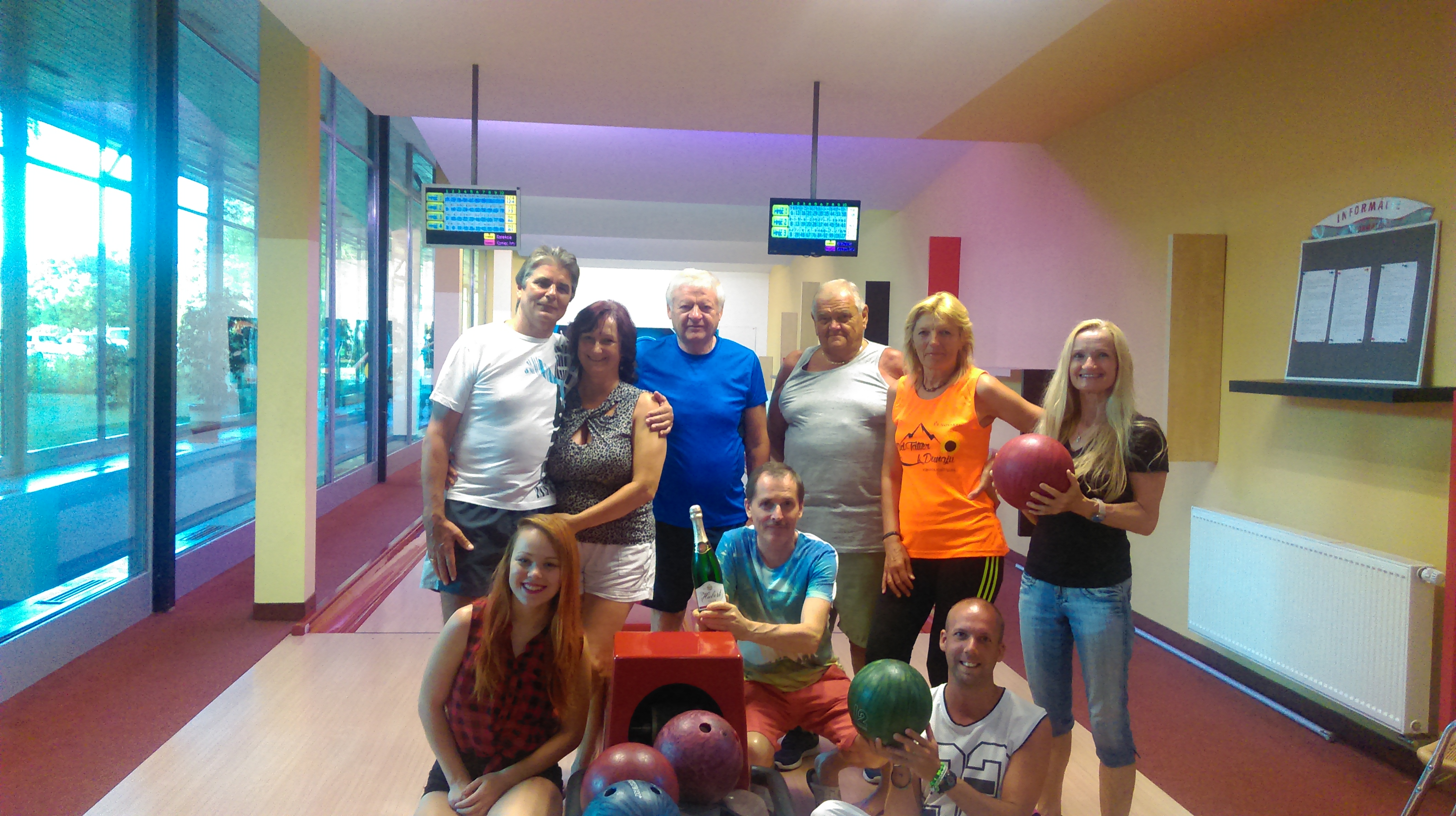 Turnaj v bowlingu o šampanské - kúpele Dudince